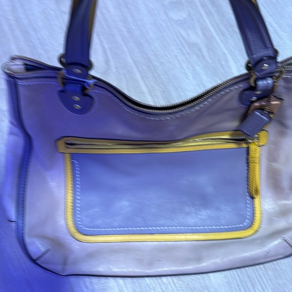 Bags | Coach Colorblock As Is | Poshmark